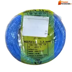 Öznur Nyaf ( H07Z1-K ) Kablo 1,5 mm² Mavi